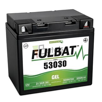 Bater�a Cortac�sped 12 Voltios 30 Amperios | Fulbat 53030